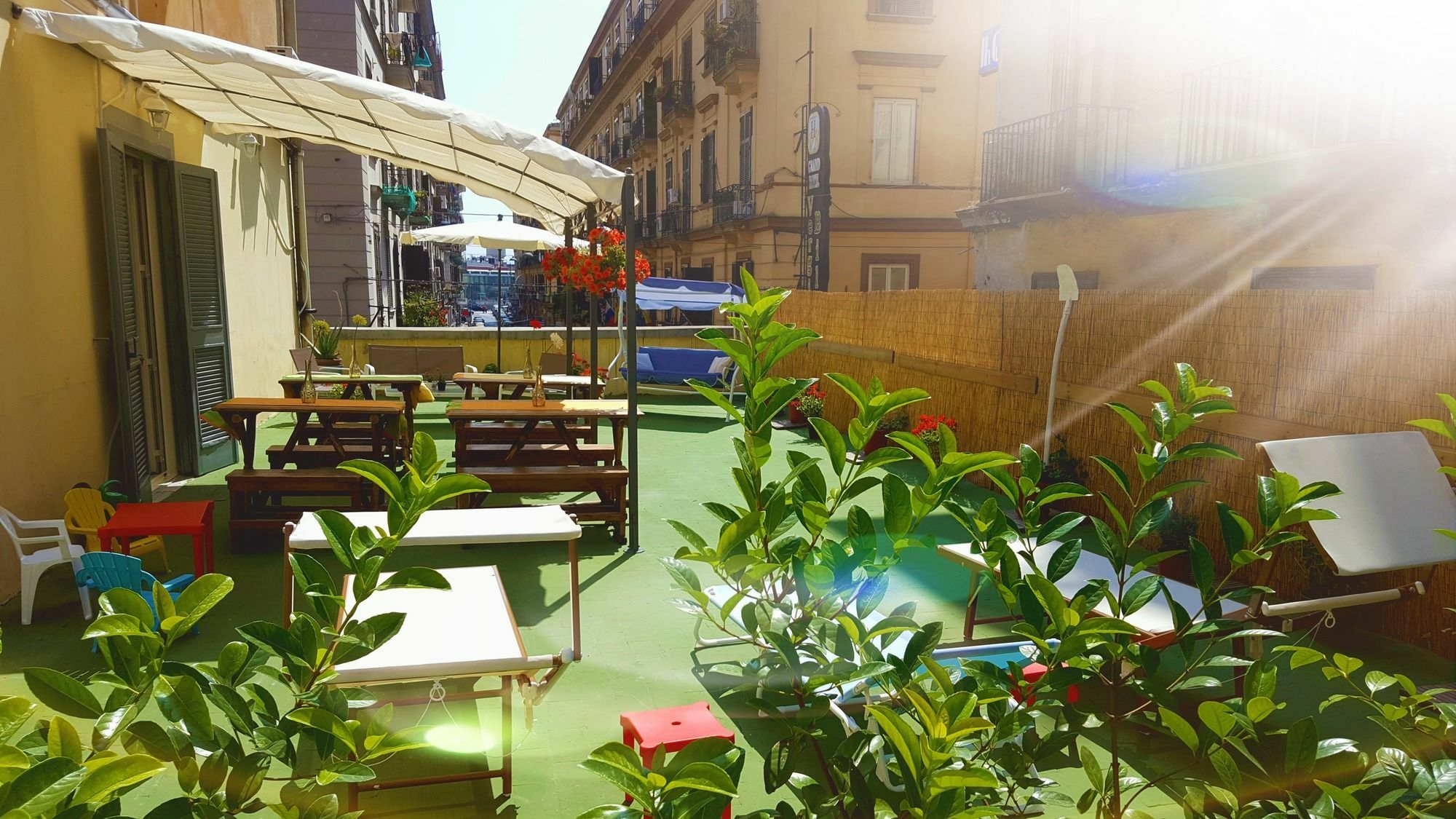 B&B Anna'S Family Terrace Napoli Bagian luar foto